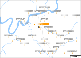 map of Ban Na Khao