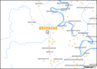 map of Ban Nakha