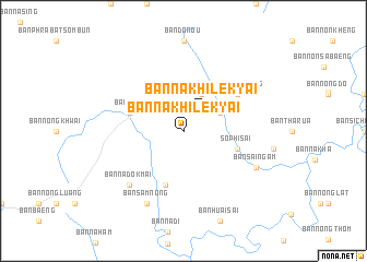 map of Ban Na Khilek Yai