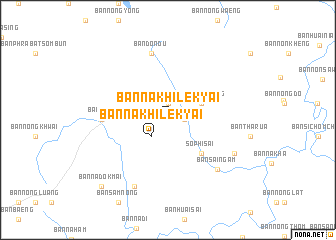 map of Ban Na Khilek Yai