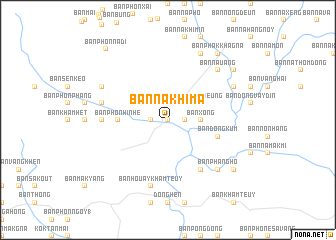 map of Ban Nakhima