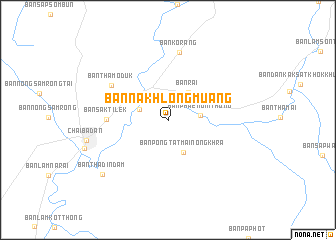 map of Ban Na Khlong Muang