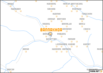 map of Bản Na Khoa