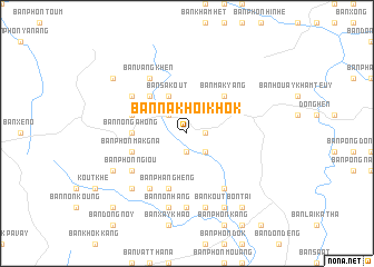 map of Ban Nakhoi Khôk