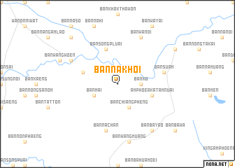 map of Ban Na Khoi