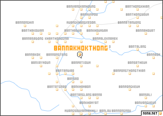 map of Ban Nakhôk Thong