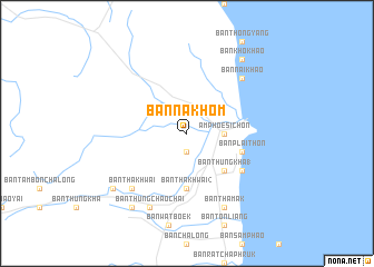 map of Ban Na Khom