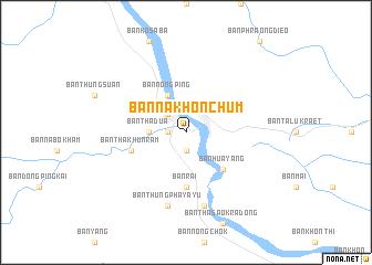 map of Ban Nakhon Chum