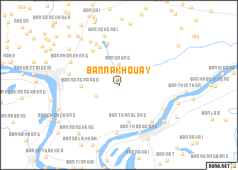 map of Ban Nakhouay