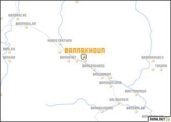 map of Ban Nakhoun