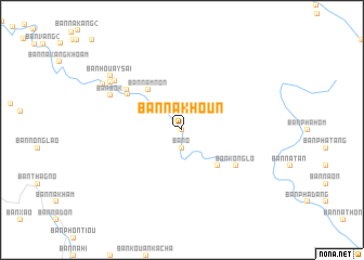 map of Ban Nakhoun