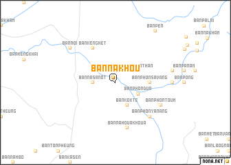 map of Ban Nakhou