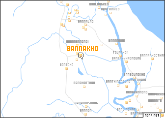 map of Ban Na Kho