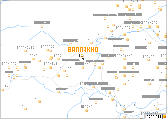 map of Ban Nakho