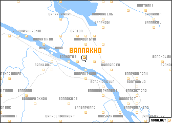 map of Ban Nakho