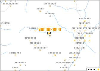 map of Ban Na Khrai