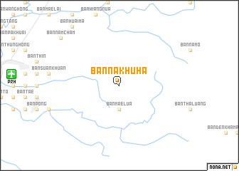 map of Ban Na Khu Ha