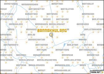 map of Ban Na Khu Lang