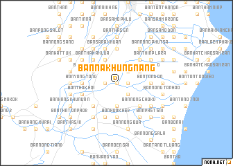 map of Ban Na Khung Nang