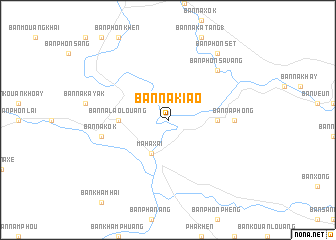 map of Ban Nakiao