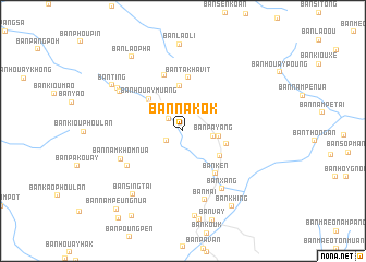 map of Ban Nakok