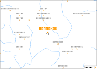 map of Ban Na Kok