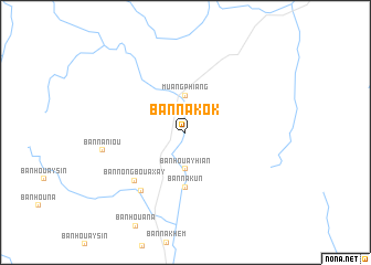 map of Ban Nakok