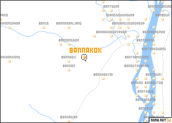 map of Ban Nakok