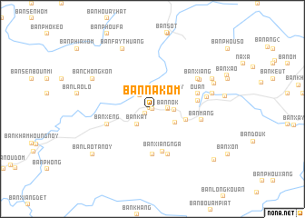 map of Ban Nakom