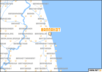 map of Ban Na Kot