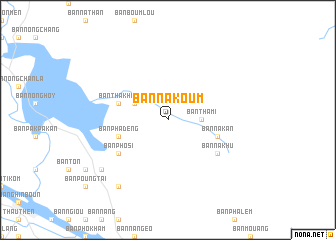 map of Ban Nakoum