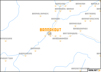 map of Ban Na Kout