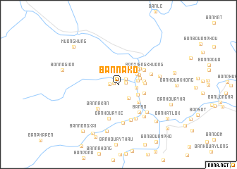 map of Ban Nako