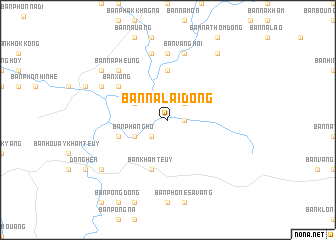 map of Ban Nalai Dông