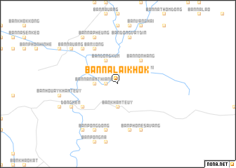 map of Ban Nalai Khôk