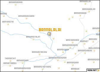 map of Ban Na Lalai