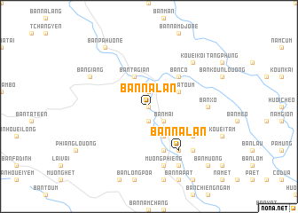 map of Bản Na Lan