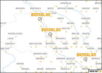 map of Bản Na Lạn