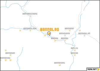 map of Ban Nalao
