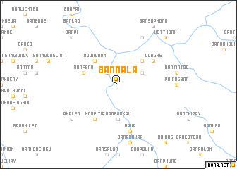 map of Bản Na La