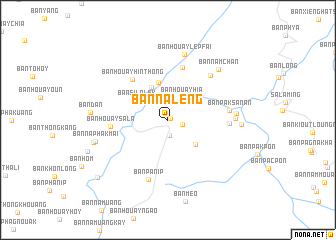 map of Ban Nalêng