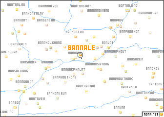 map of Ban Nalè