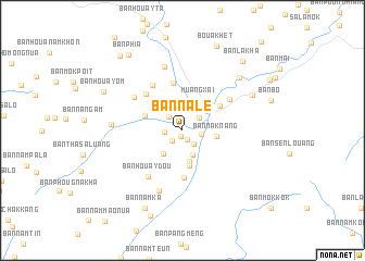 map of Ban Nalè