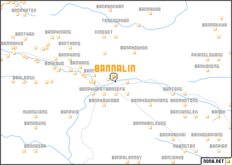 map of Ban Nalin