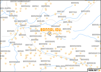 map of Ban Naliou