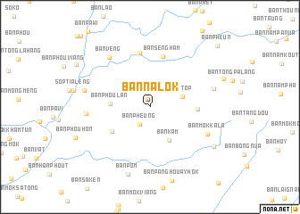 map of Ban Nalok