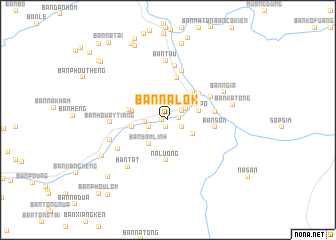 map of Ban Nalôk