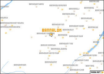 map of Ban Nalôm