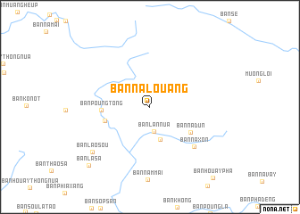 map of Ban Nalouang