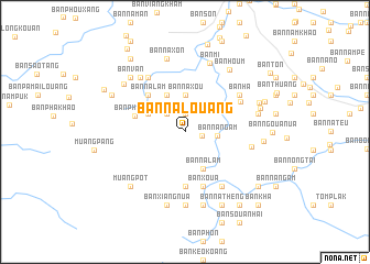 map of Ban Nalouang